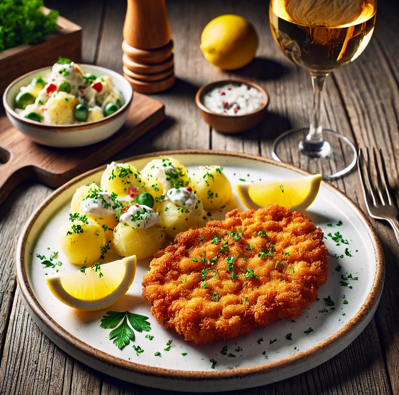 Wiener Schnitzel (Escalope Viennoise)